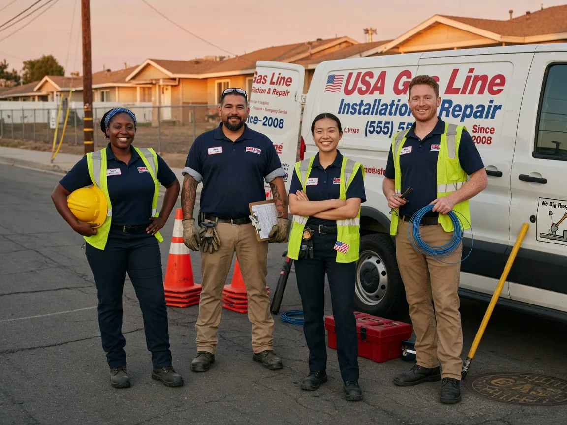 Gas Line Installation company in Armada, MI